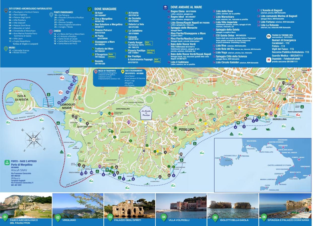 La Casetta Di Posillipo Napoli Dış mekan fotoğraf